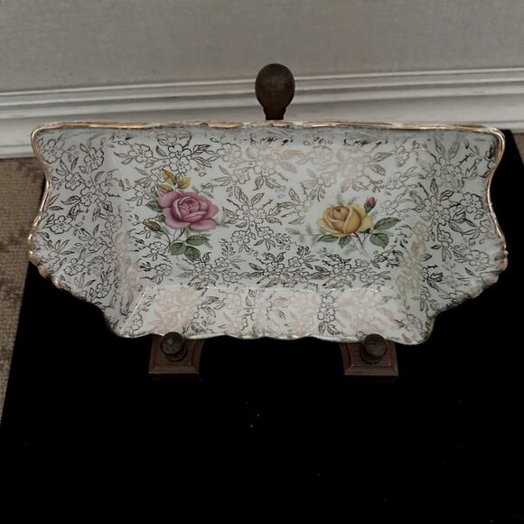 Royal Tudor Ware Barker Bros dessert Tray - set of 2 - Picture 4 of 6